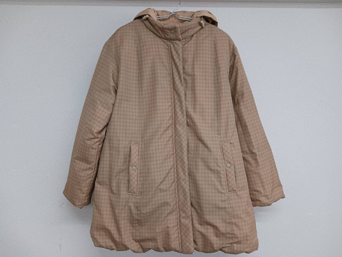 【管⑥】SIMPLE LIFE/リバーシブルコート/ダウンコート/古着拍卖
