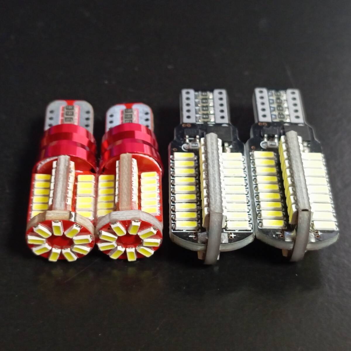 アルファード ヴェルファイア 10系 20系 超爆光!LED ポジション球 スモールライト バックランプ 4個セット T10 T16 ホワイト /72/57拍卖