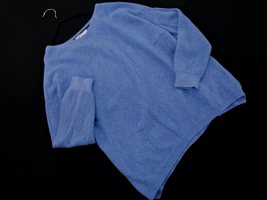 VICKY ビッキー アンゴラ混 ニット セーター size2/水色 ◇■ ☆ fkb0 レディース拍卖