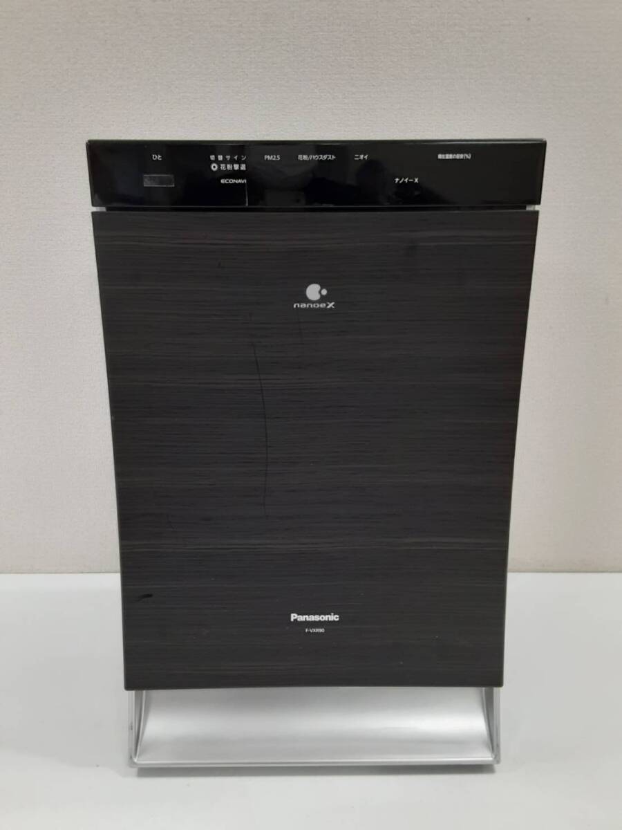 【11375 す】 F-VXR90 Panasonic パナソニック 加湿空気清浄機 2018年製拍卖