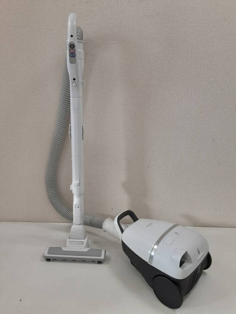 【11492 す】 CV-KV70G HITACHI 日立 コード付き 紙パック式掃除機 2020年製 キャニスター 拍卖