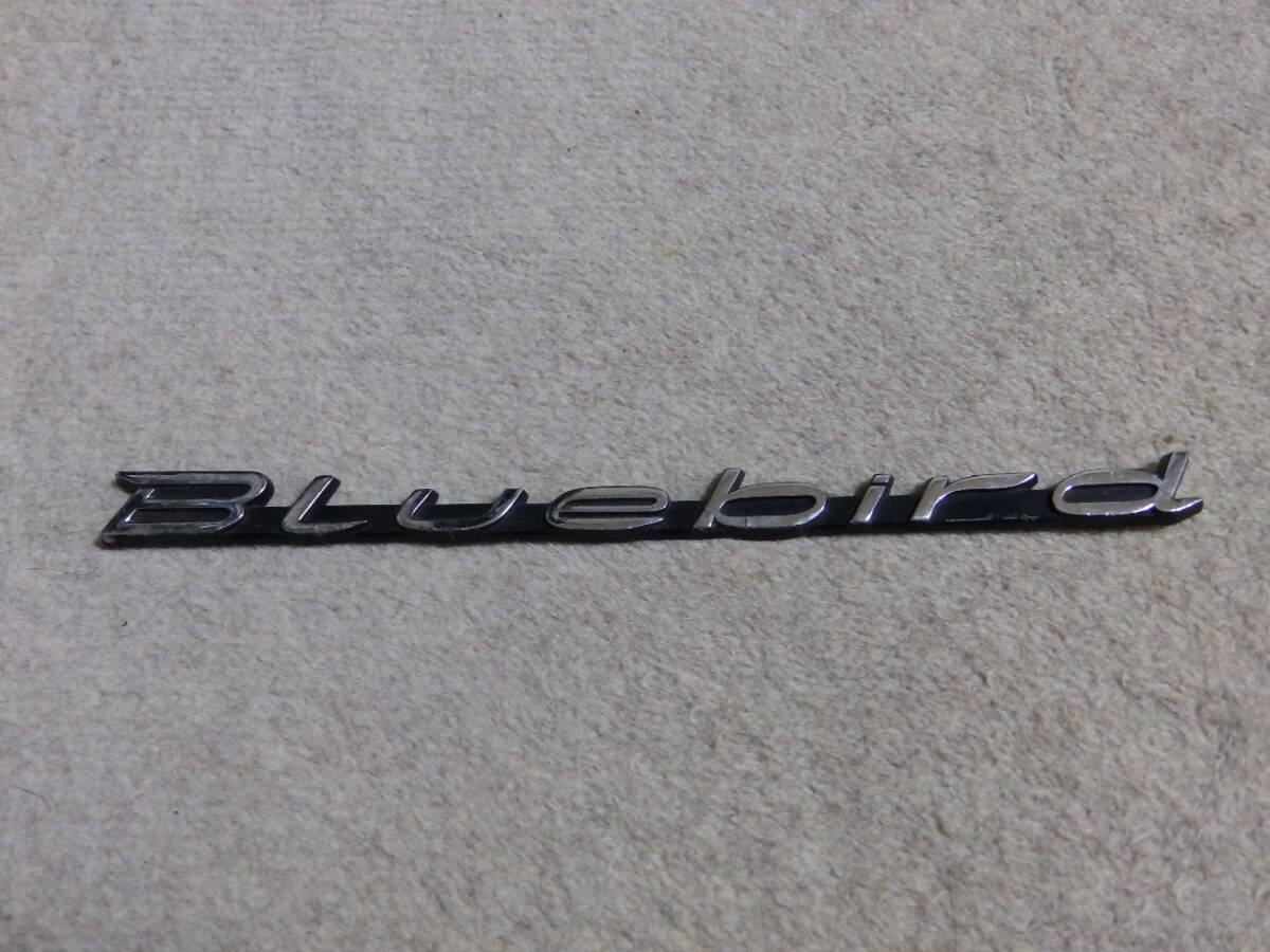 日産 510 ブルーバード エンブレム 現車より取り外し NISSAN Bluebird拍卖
