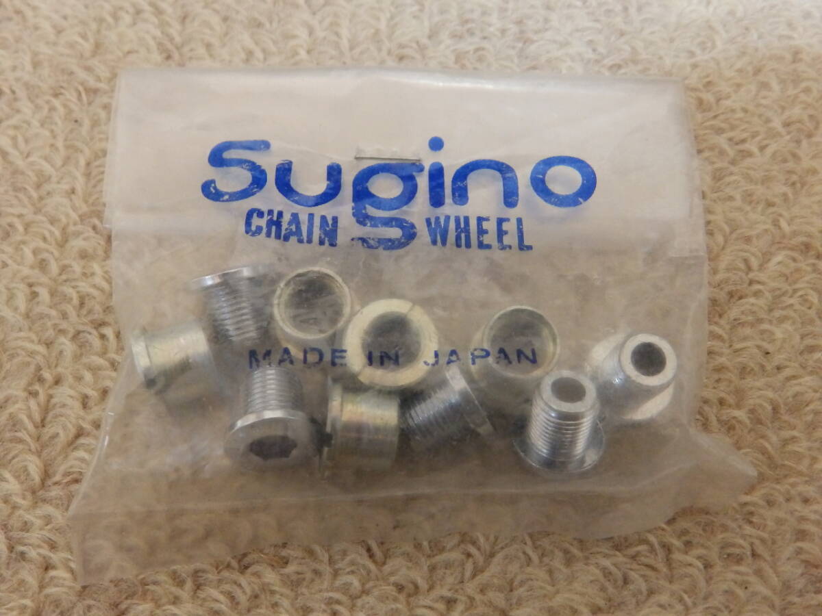 杉野鉄工所 スギノテクノ Wギヤ板取付用5ピン・ナット 1台分セット 新品未使用 SUGINO刻印純正品 コレクターズアイテム拍卖