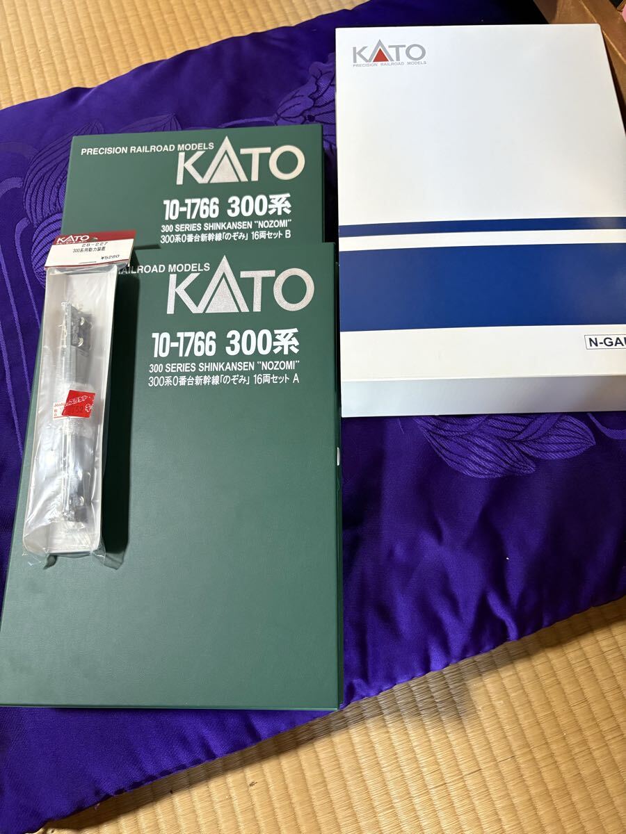 KATO 10-1766 300系0番台新幹線 のぞみ 16両セット 28-227 300系用動力装置付き拍卖