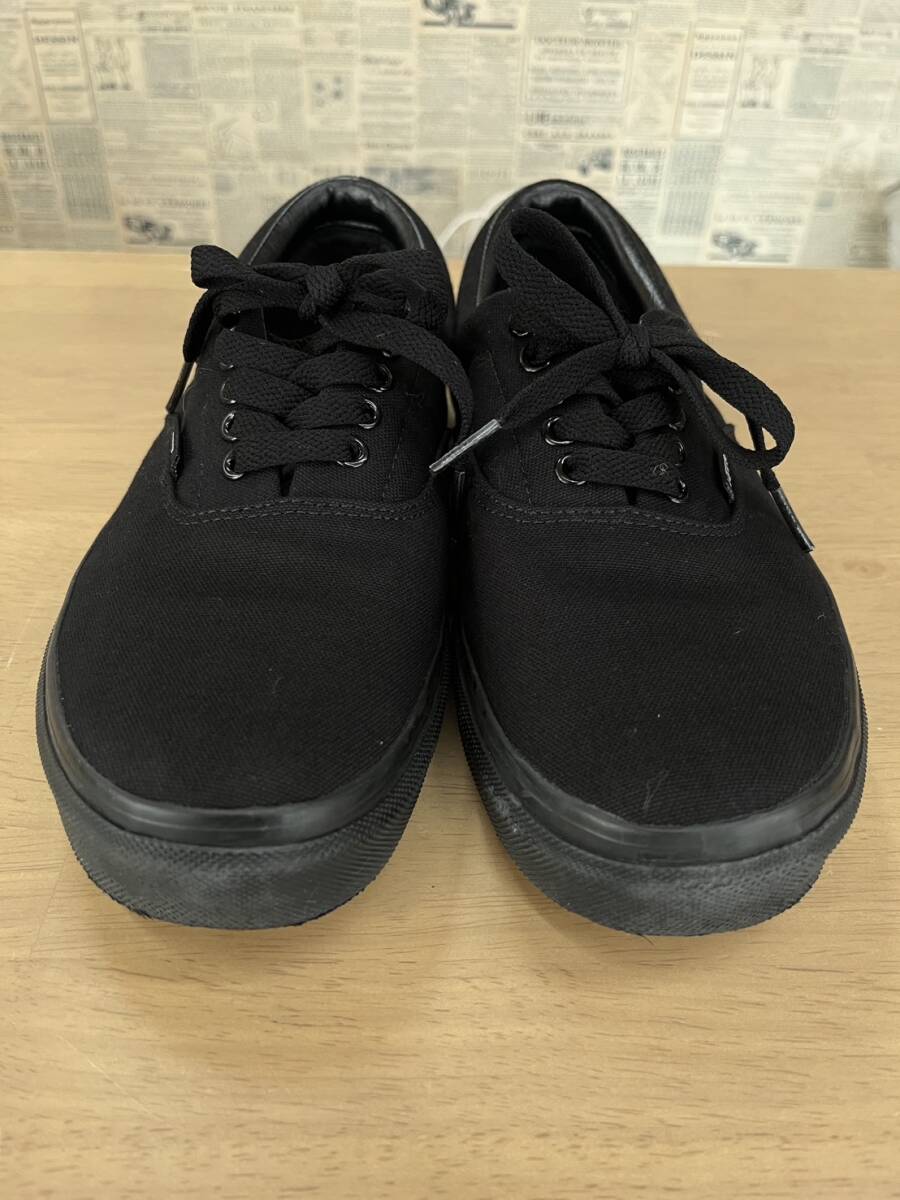 VANS ヴァンズ オーセンティック スニーカー 26.5cm ブラック×ブラック メンズ 拍卖