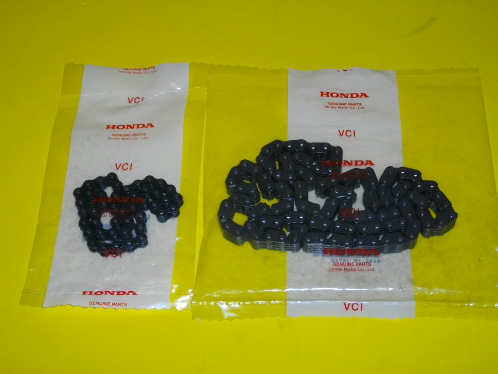 カムチェーン&オイルポンプチェーン Hw31 CB400TホークⅡ CB400NホークⅢ スーパーホークⅢ NC04 ホンダ 純正新品拍卖