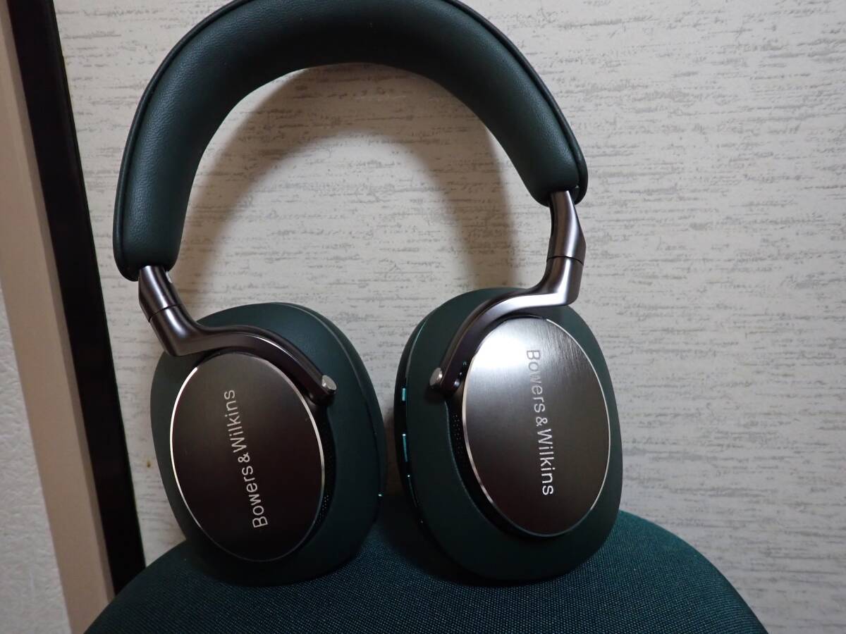 ワイアレスヘッドフォン バウワース&ウィルキンス B&W Bowers&Wilkins PX8 ダークフォレスト 中古美品拍卖