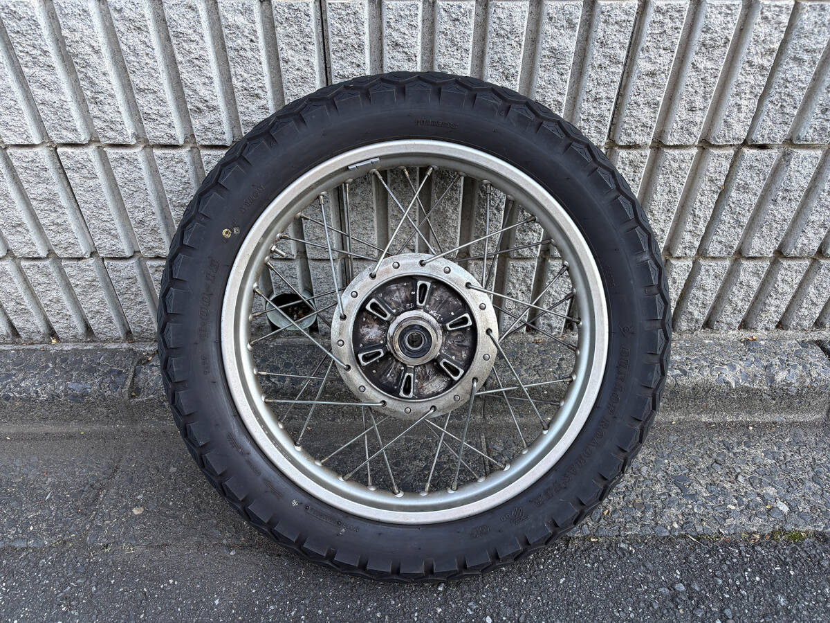 SR400 純正 リヤホイール 1JR 1997 タイヤ ヤマハ YAMAHA 4.00-18拍卖