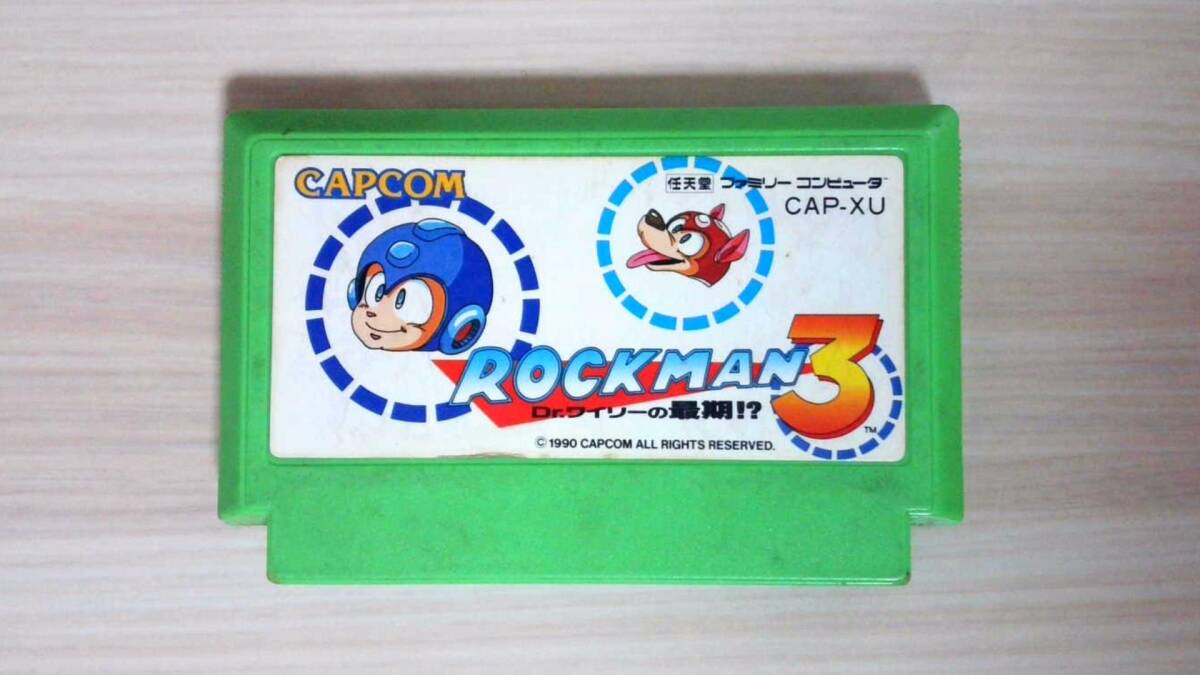 【ジャンク】【FC】ファミコン ロックマン3 Dr.ワイリーの最期!?(状態難)拍卖