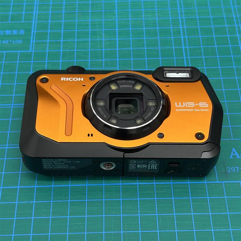 #2252 RICOH カメラ WG-6 (通電確認済み)(バッテリー無し)拍卖