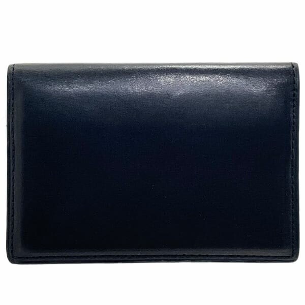 15987 ポールスミス カードケース レザー 名刺入れ 革 ブラック 黒 Paul Smith 二つ折り カード入れ拍卖