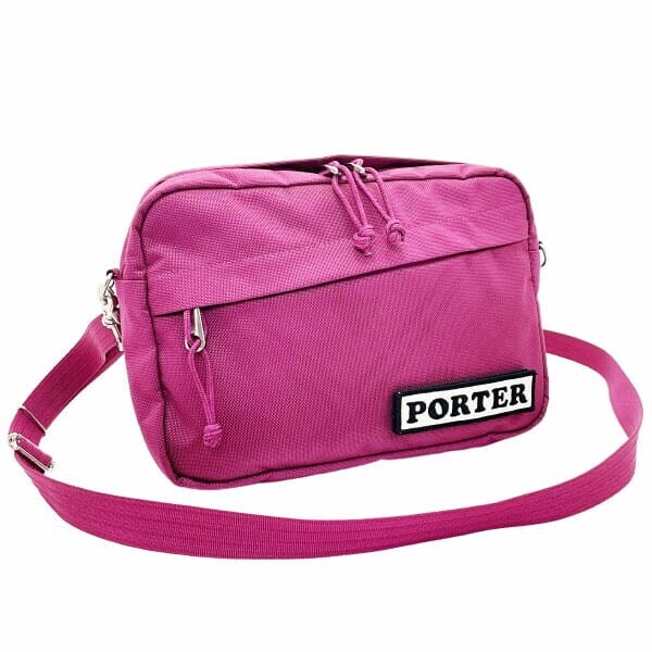 9516 吉田カバン クロスボディー ポーター キャスパー ショルダーバッグ ナイロン マゼンタ ピンク系拍卖
