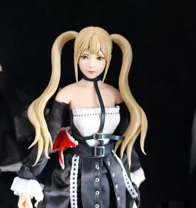 髪パーツ仕様変更あり 1/6 DOA マリー・ローズ 風 シームレス アクション フィギュア 女性 素体 SA TOYS MARY Combat Girl M001拍卖