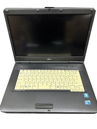 中古パソコン ノートパソコン 安い Windows XP 富士通 LIFEBOOK A550 Core i3 M380 2.53G/メモリ2GB/HDD 160GB/DVD-ROM/無線有/15型ワイド拍卖