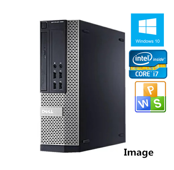 中古パソコン デスクトップ Windows 10 Office付 DELL Optiplex 9010 OR 7010 爆速Core i7 第3世代3770 3.4GHz メモリ4G 新品SSD120GB拍卖