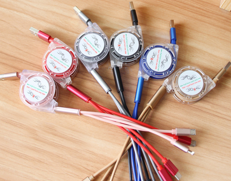 メール便送料無料 3in1 充電ケーブル USBケーブル iPhoneケーブル Type-C ケーブル micro USB ケーブル マルチケーブル 充電アクセサリー拍卖