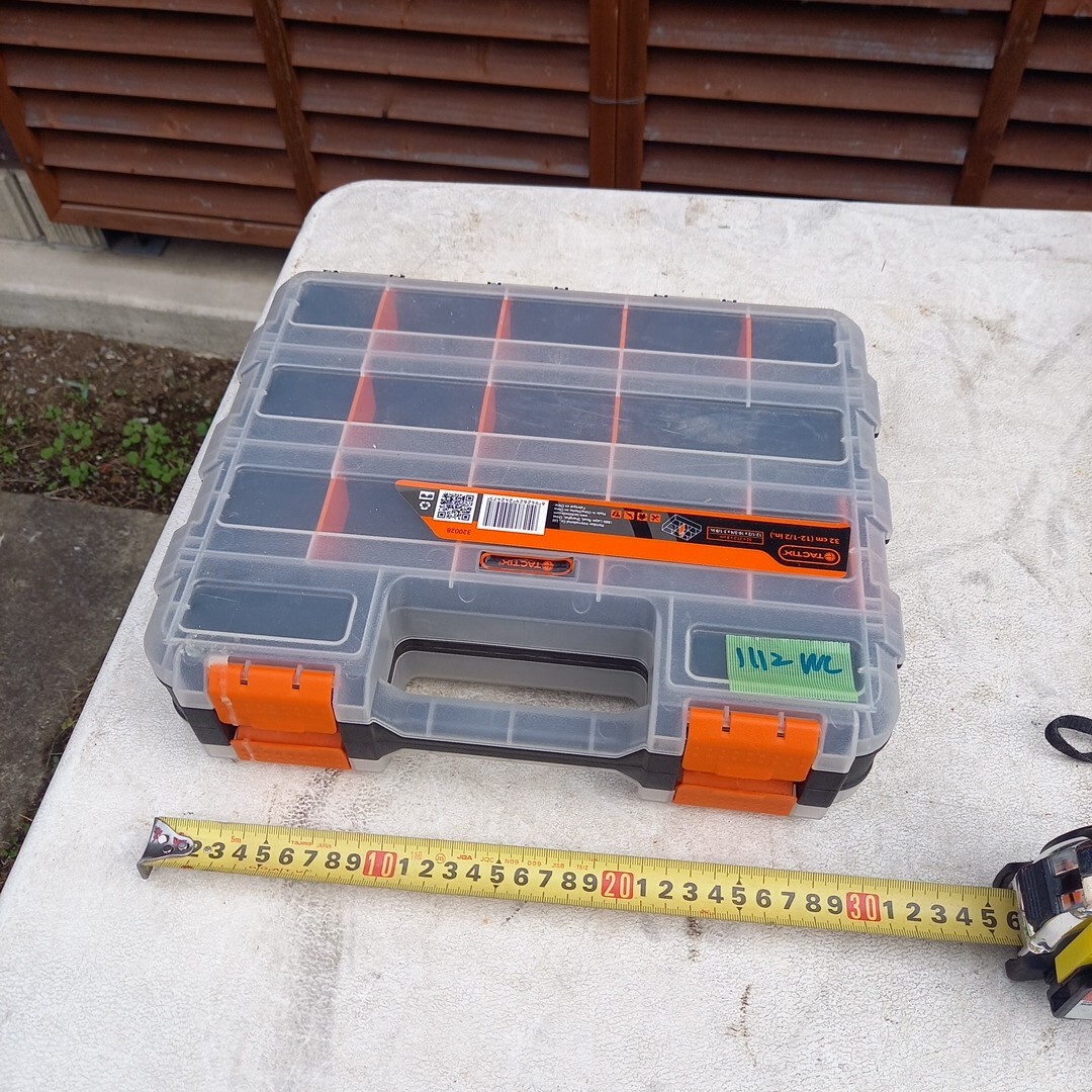 工具箱 パーツケース 道具入れ 道具箱 ケース 収納 部品入れ 両面 二面拍卖