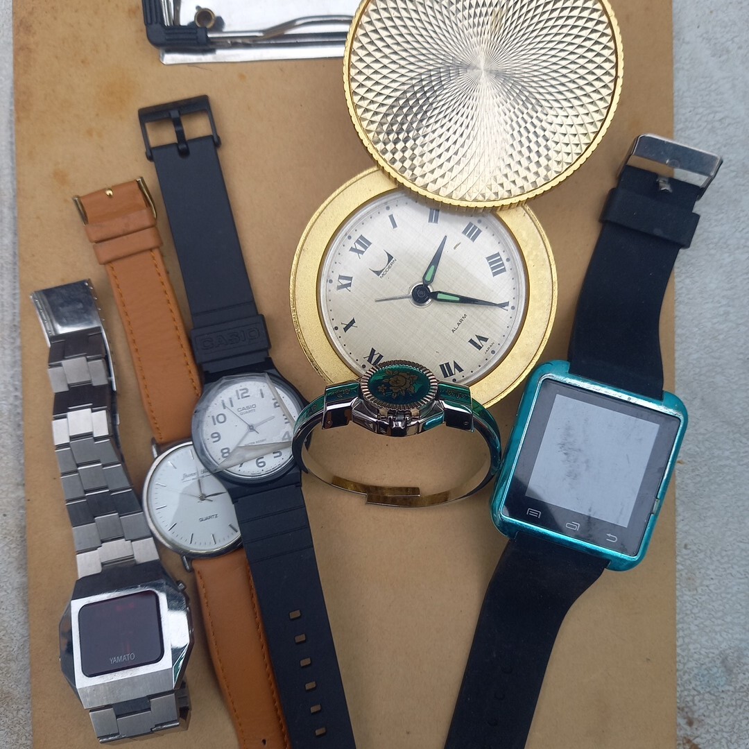 腕時計 yamato デジタル CASIO 他 まとめて ジャンク拍卖