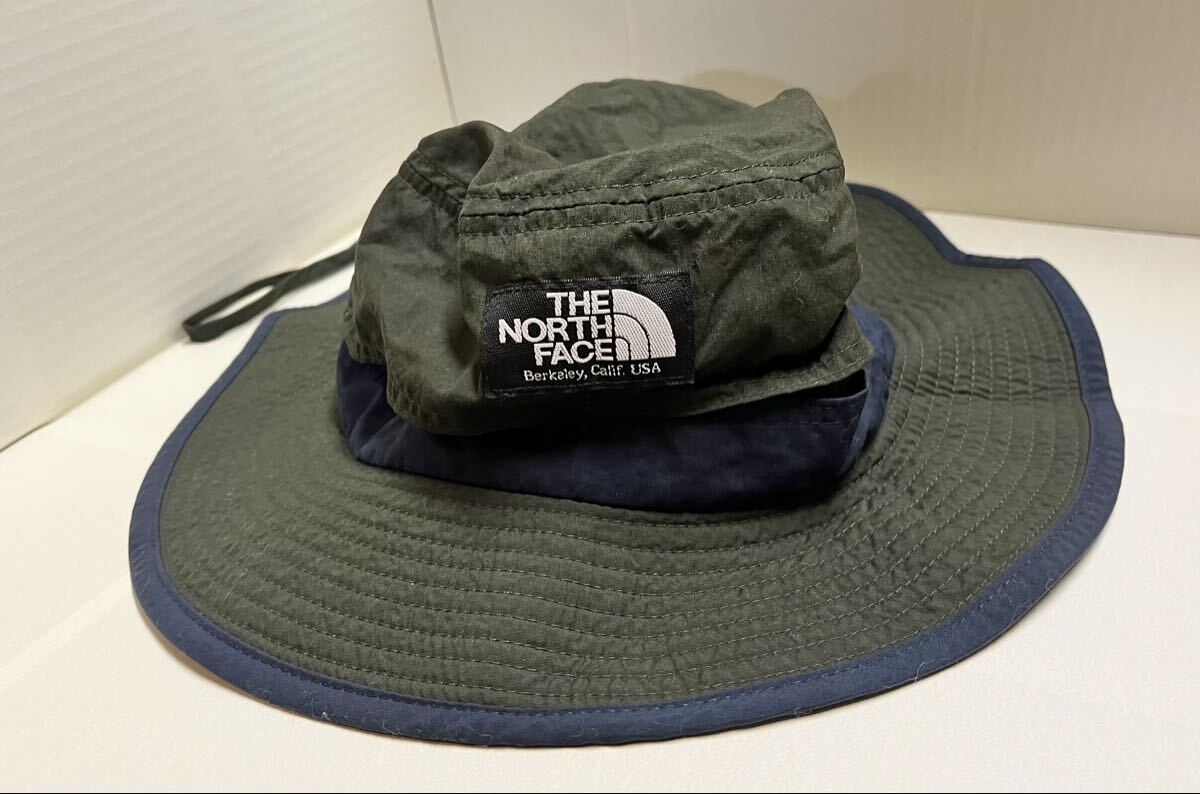 THE NORTH FACE ノースフェイス 帽子 ホライゾンハット L ニュートーブ×ブラック 中古 美品 ベンチレーション 通気性拍卖