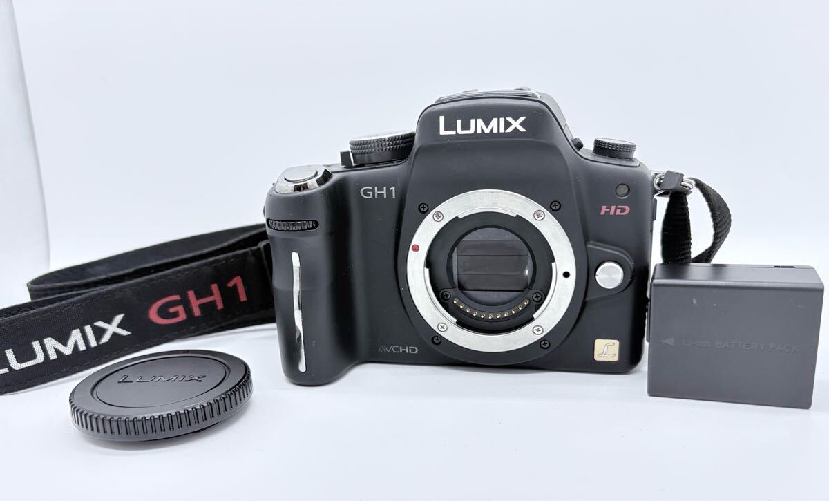 ★訳あり大特価★★ PANASONIC パナソニック LUMIX DMC-GH1 デジタル一眼レフ ミラーレス #10878#54#55#05拍卖