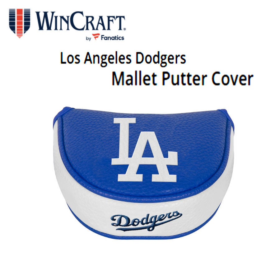 ★☆日本未発売 WinCraft “ LA Dodgers ” マレット用 パターカバー 新品☆★拍卖