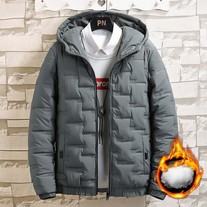 新品★メンズ 中綿ジャケット 冬服 アウター 防寒パーカ 大きいサイズ 軽量 ブルゾンアウトドア カジュアルフード付き 通勤通学 グリーンL拍卖