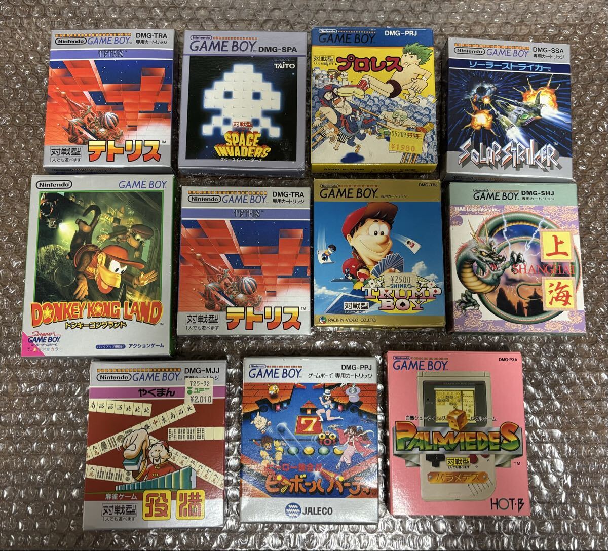 【箱のみ】 ゲームボーイ ソフト 11点まとめ拍卖