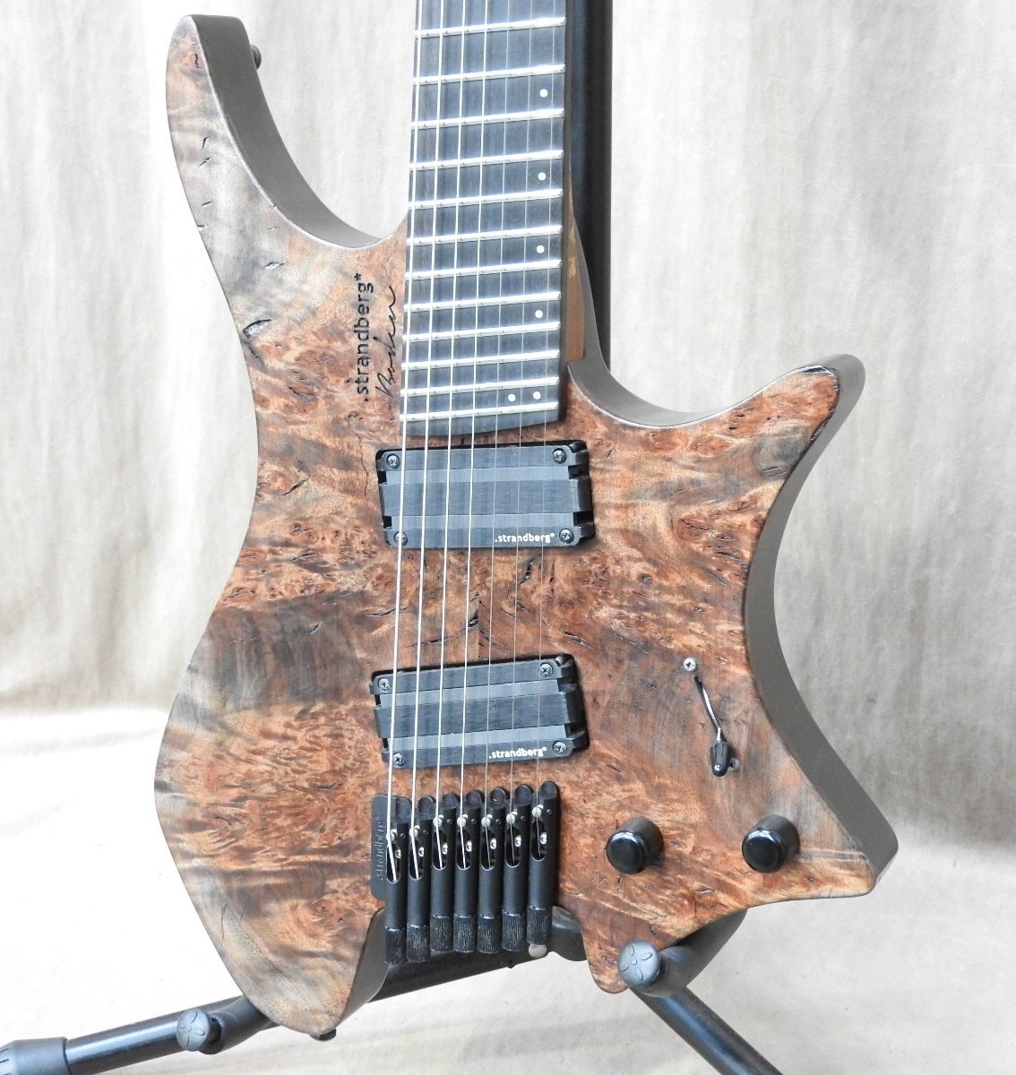【C】Strandberg Boden J7 Custom ヘッドレス エレキギター #D1607014 ストランドバーグ 101267拍卖