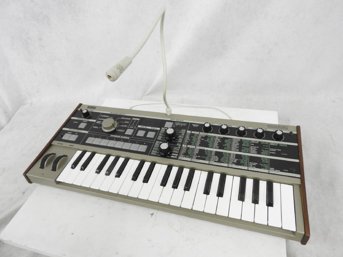 【D】KORG micro KORG シンセサイザー/ボコーダー コルグ 3127083拍卖