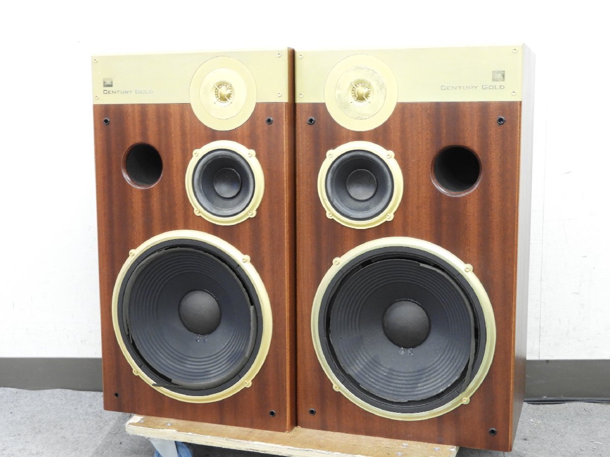 【D】JBL CENTURY GOLD Limited Edition スピーカーペア 3126715拍卖
