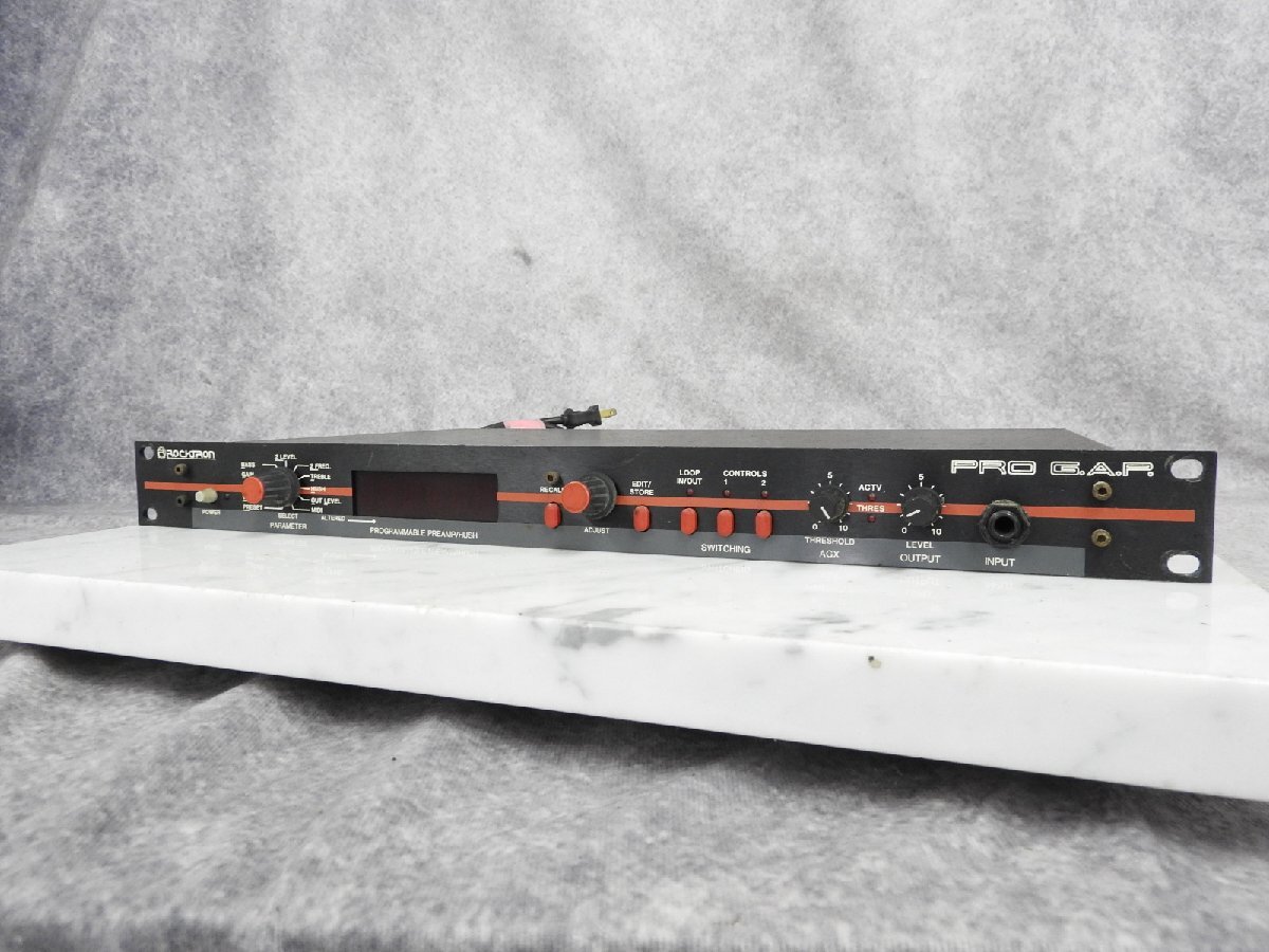 【D】ROCKTRON PRO G.A.P. プリアンプ ロックトロン 3127661拍卖