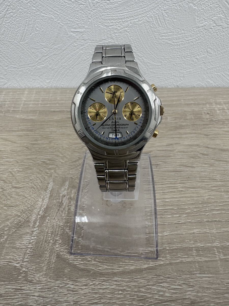 ¥1000スタート SEIKO ALBA CARIB N944-6A30 腕時計 セイコー アルバ拍卖