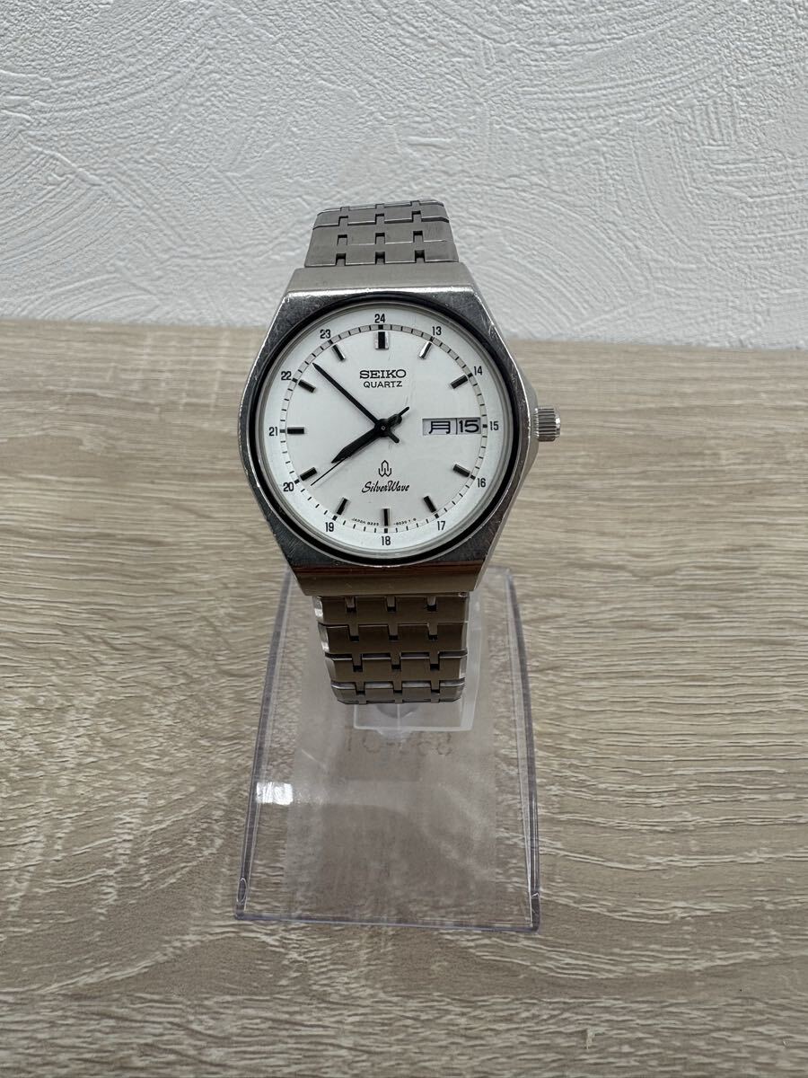 ¥1000スタート SEIKOセイコーシルバーウェーブオールドクォーツ 拍卖