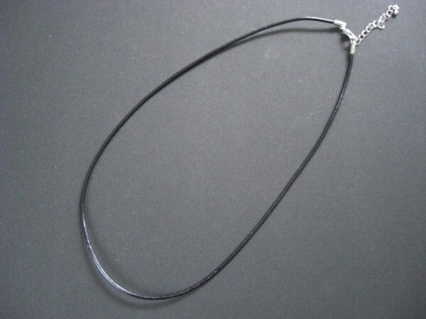 本皮 チェーンのみ45cm 延長アジャスター5cm メンズ ネックレス 2mm拍卖