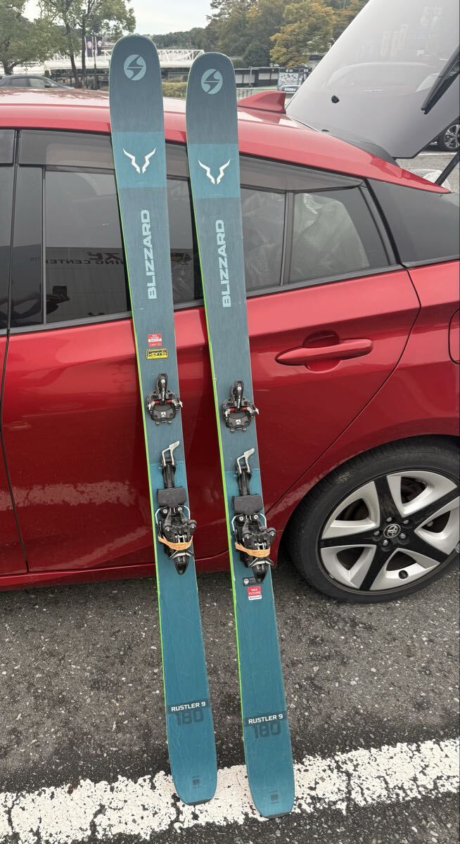 blizzard Rustler 9 ブリザード ラスラー9 Marker king pin M-werks POMOCA シール付き バックカントリー フリーライ ド パウダー拍卖