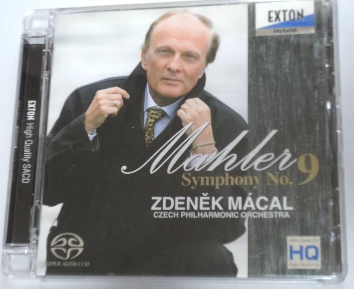 Hybrid SACD マーツァル&チェコフィル マーラー交響曲第9番、録音2007年、EXTON、帯付き、2枚組拍卖
