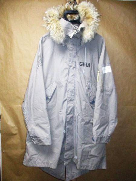 アンダーカバー イズム UNDERCOVER ISM GIRA ライナー ファー モッズ コート 2拍卖