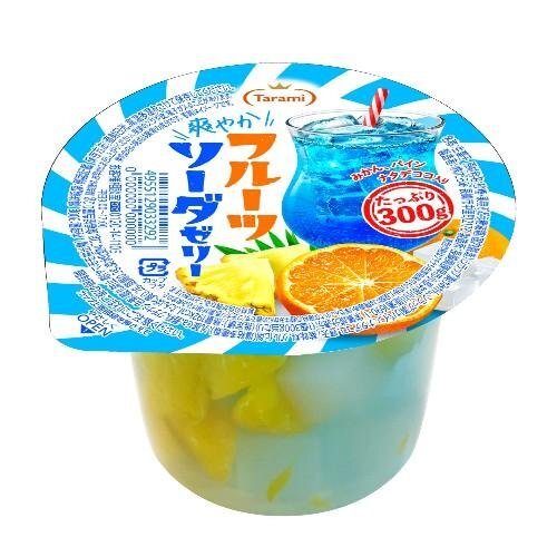 【36個セット】【お得な300g】 賞味期限:2026年2月17日 たらみ 爽やか フルーツソーダゼリー 菓子 ゼリー デザート拍卖