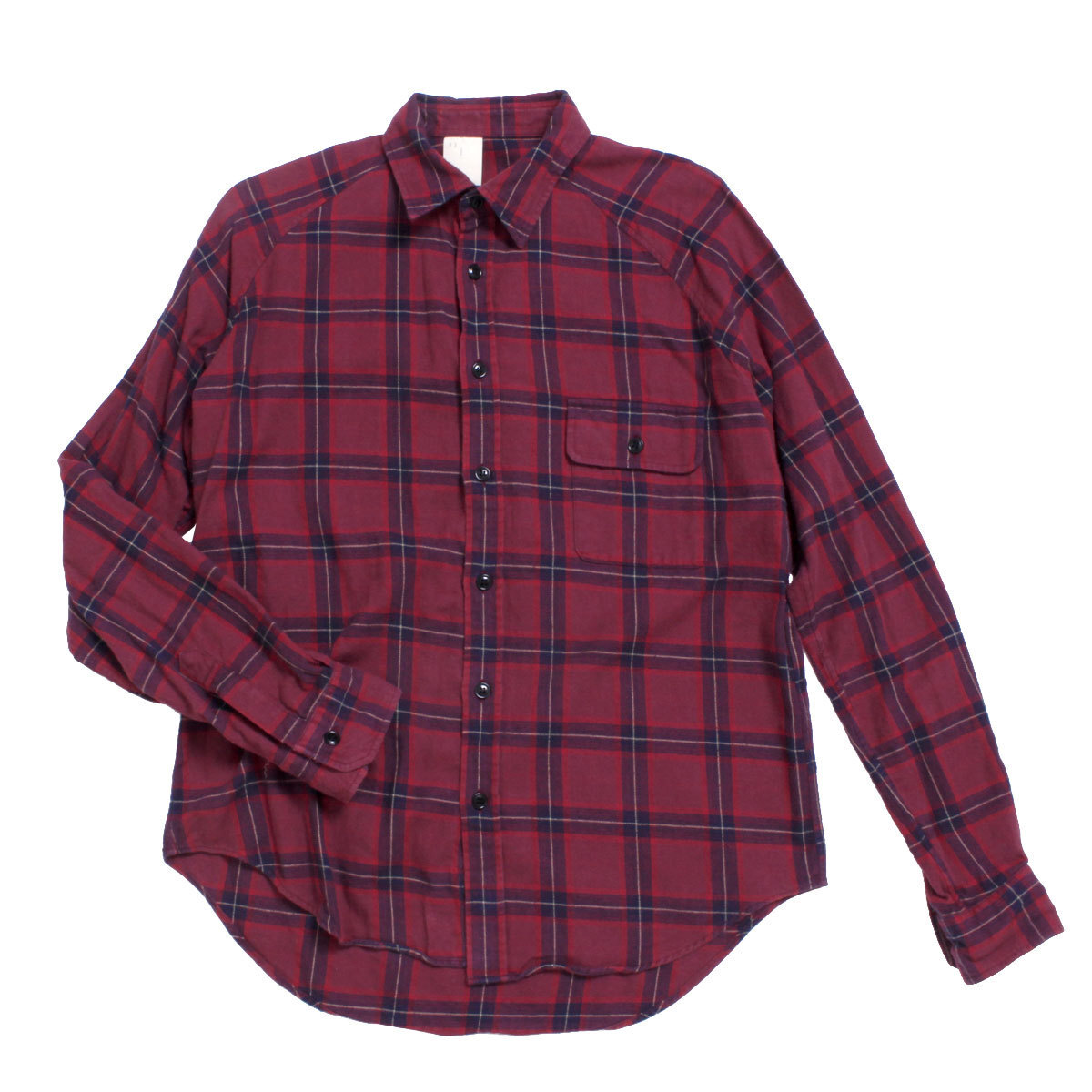 N.HOOLYWOOD チェック シャツ size36 赤 131-SH04 N.ハリウッド拍卖