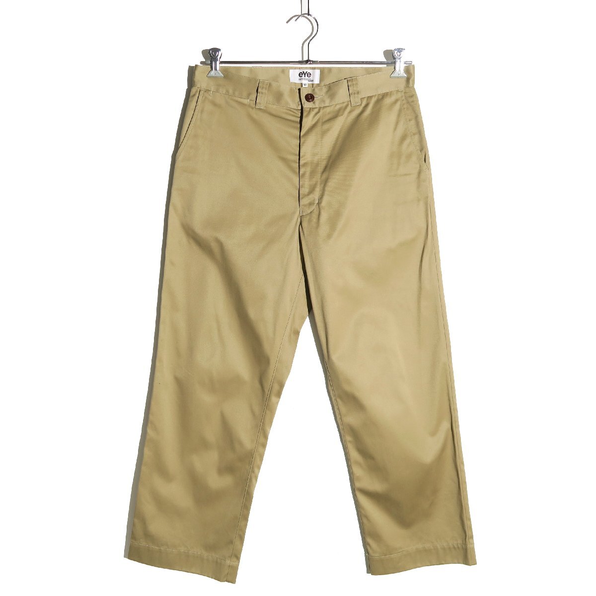 21SS eYe JUNYA WATANABE MAN COMME des GARCONS コットンツイルパンツ sizeM WG-P907 AD2020 ベージュ拍卖