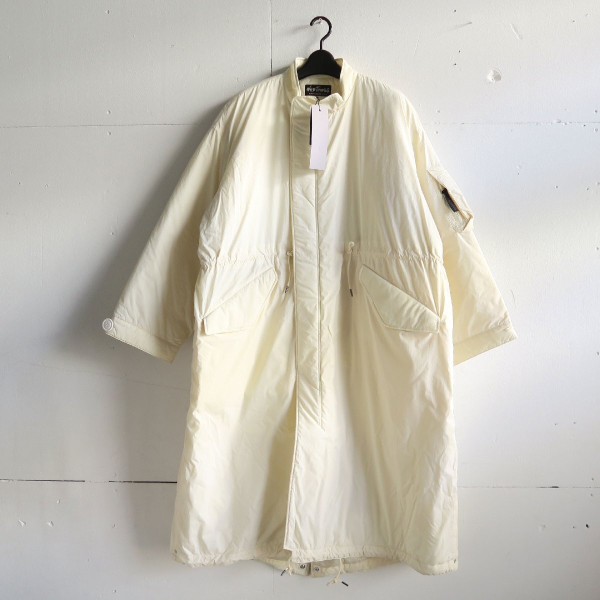 【新品・定価81,400円】Ray BEAMS【別注】WILD THINGS × 77circa length adjustable M-48 style padded coat ワイルドシングス ウィメンズ拍卖