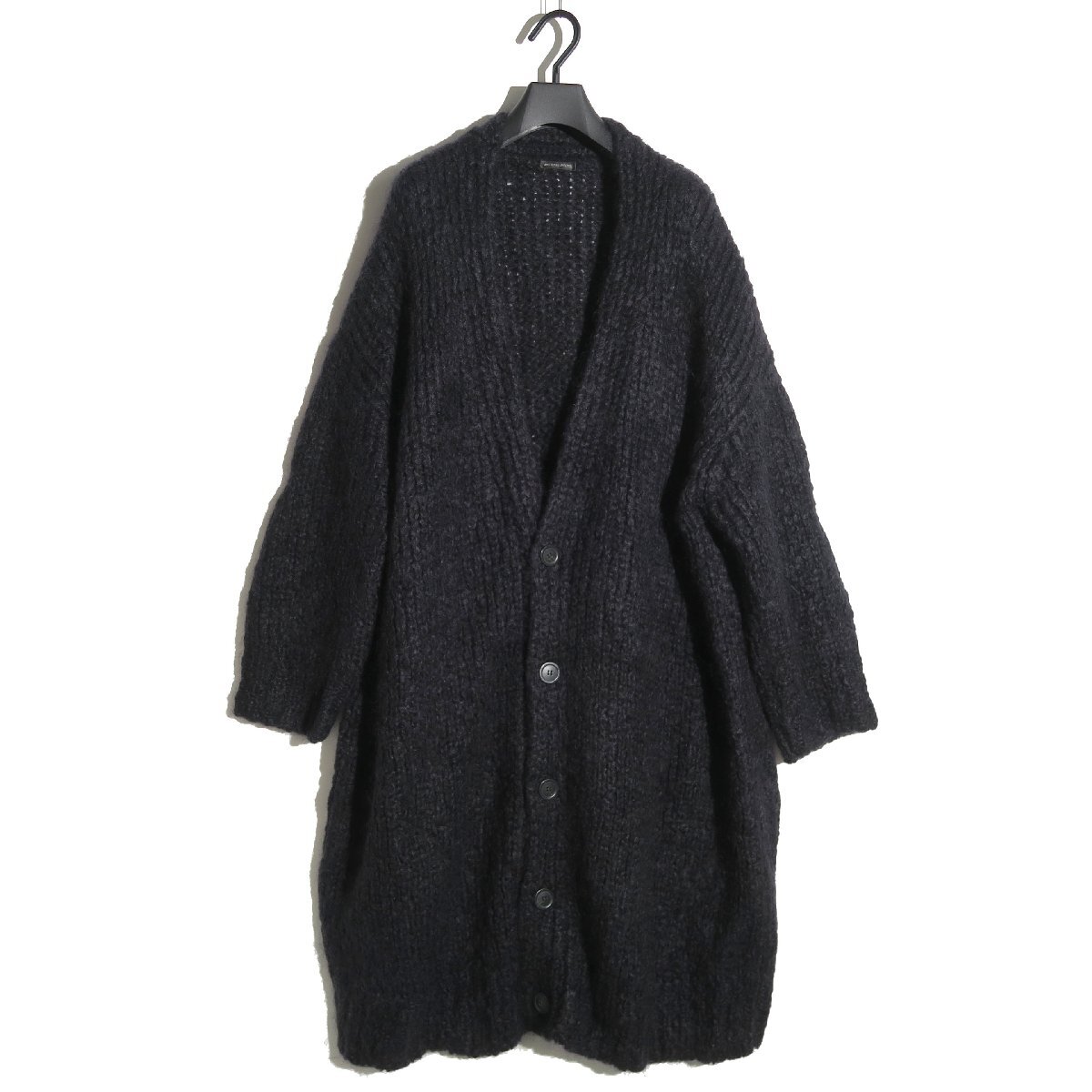 22AW 定価183,700円 ANN DEMEULEMEESTER ローゲージ ビックシルエット モヘアカーディガン オーバーサイズ拍卖