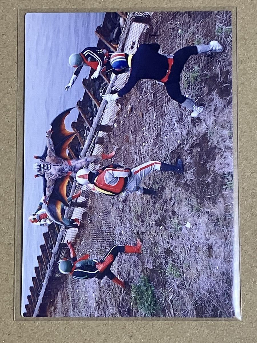 カルビー仮面ライダーR 508 第4記録 5人ライダー vs コウモリフランケン拍卖