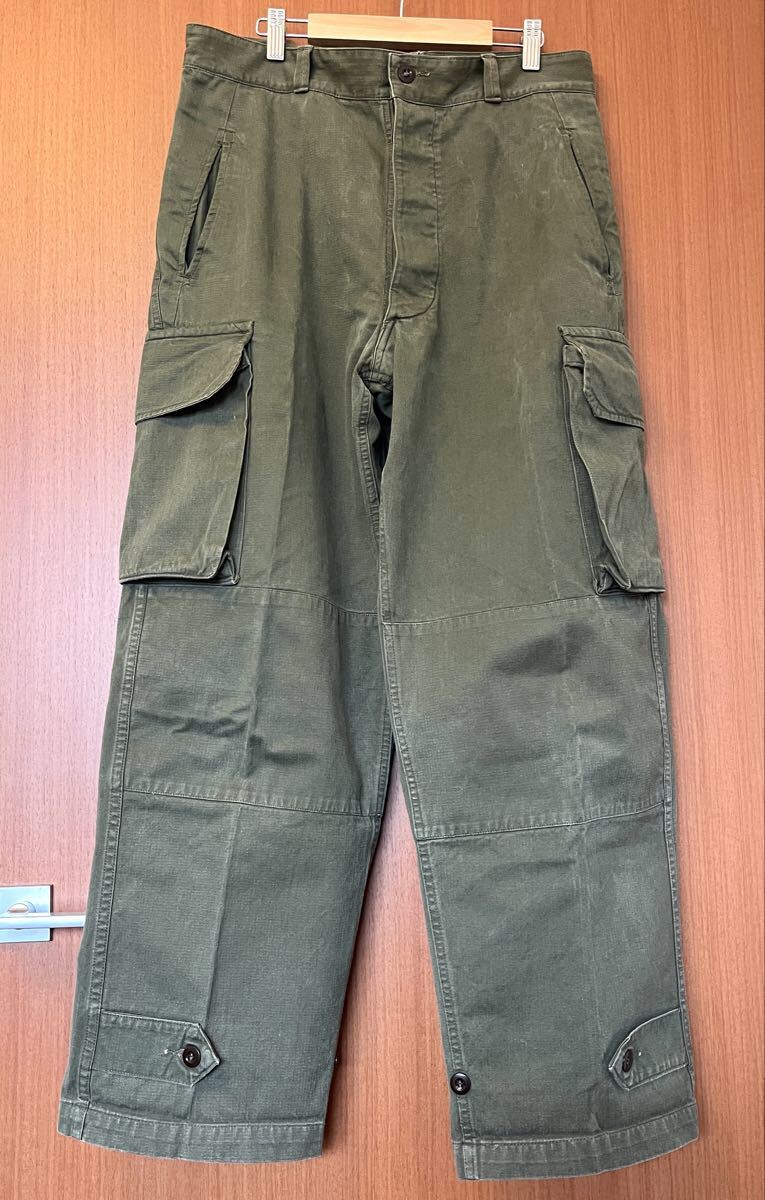 美品 人気サイズ 23 フランス軍 M47 後期型 ミリタリー パンツ 軍パン ビンテージ拍卖