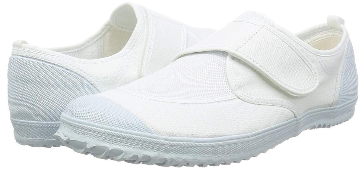 10016 ◆上履き▲新品◆教育パワーシューズ【白】20.5 cm拍卖