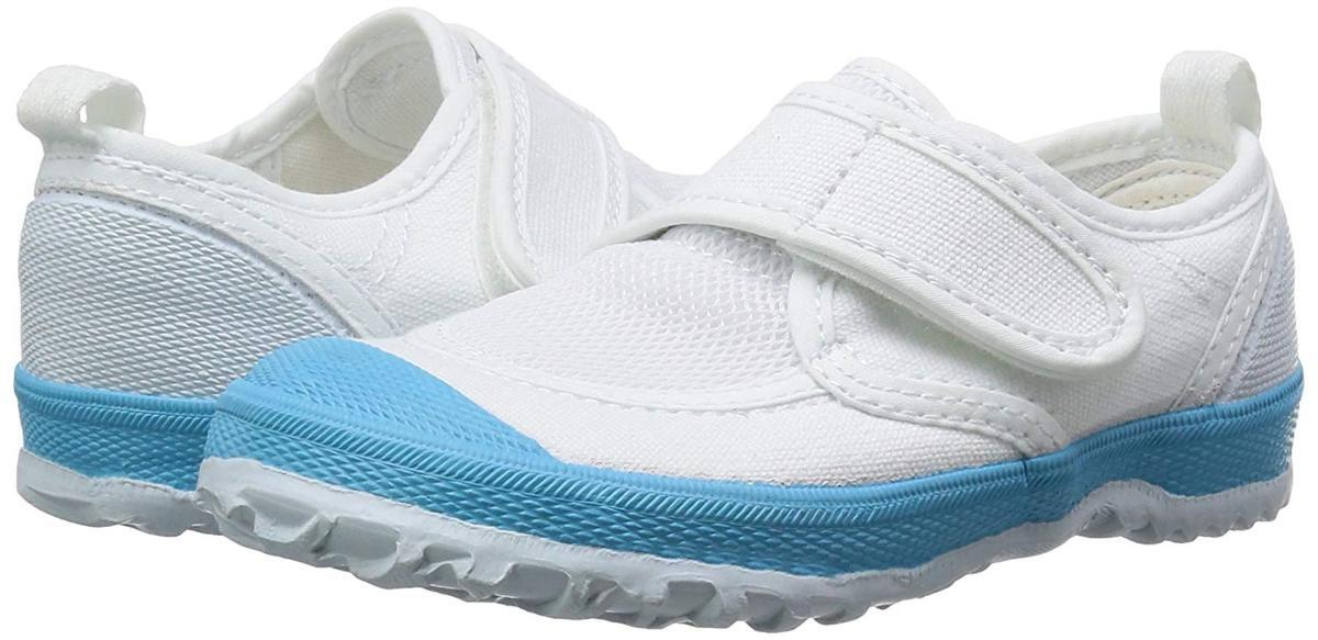 10062 ◆上履き▲新品◆教育パワーシューズ【ライトブルー】20.0 cm拍卖