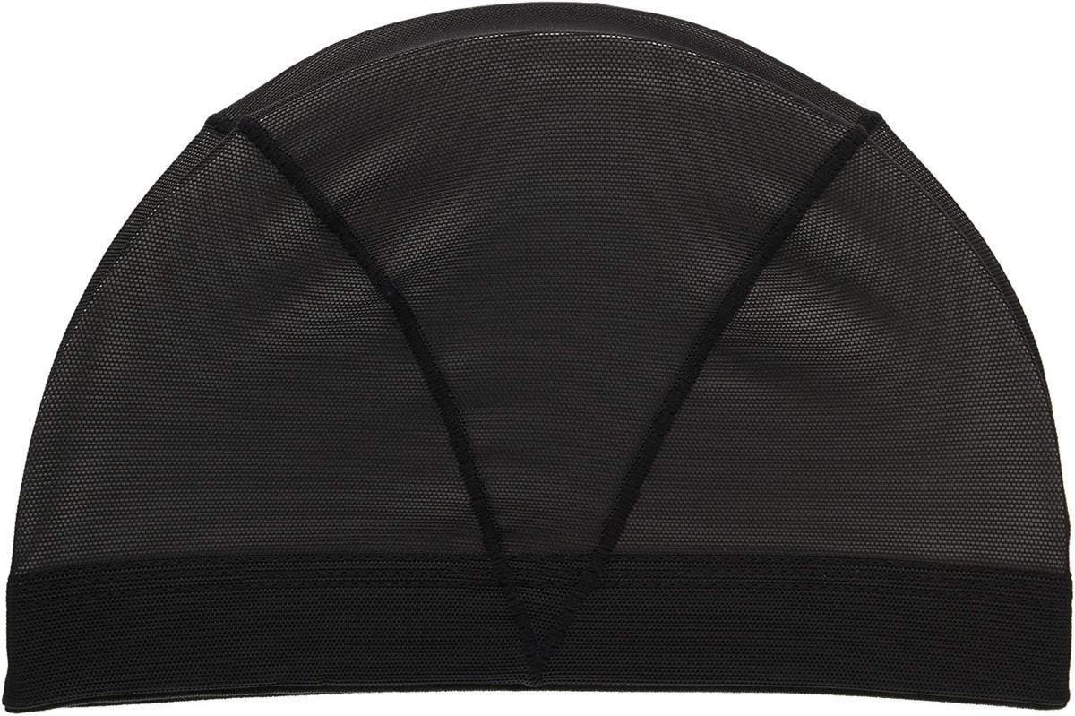 V0065★ フットマーク★新品★スイムキャップ 水泳帽 ダッシュ 101121 ブラック Mサイズ拍卖