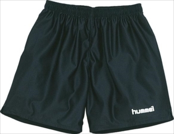 F0213★ヒュンメル★ 新品★ジュニアゲームパンツ HJG5005(90)ブラック×ホワイト 160拍卖