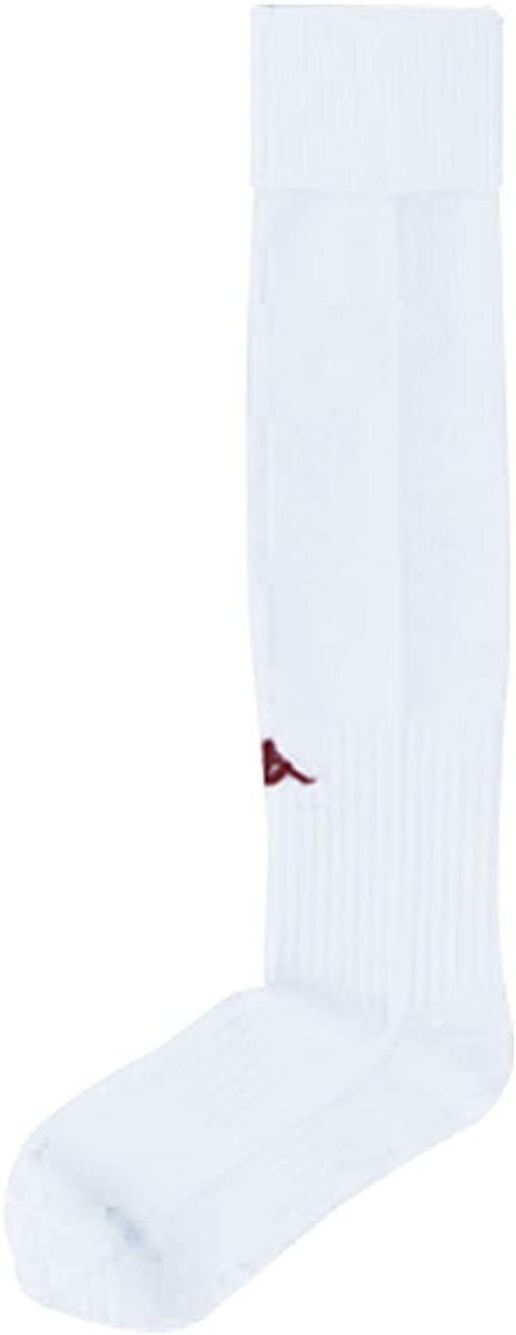 F0267◆KAPPA◆サッカーストッキング KFEA7123 W*7ホワイト7 19-21cm拍卖