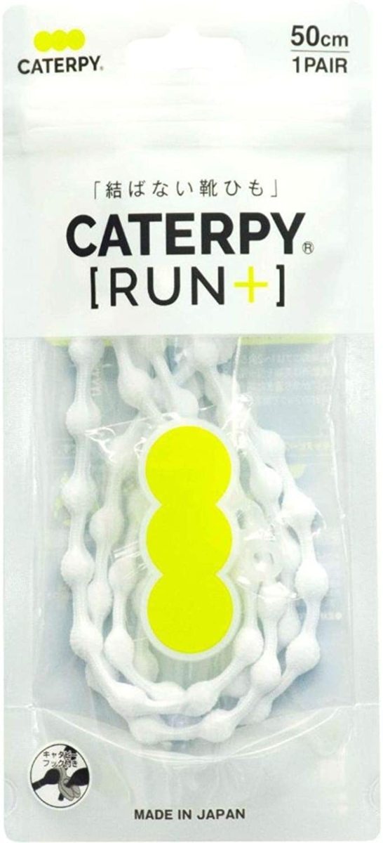 C0111★CATERPY(キャタピー)★新品★ 結ばない靴紐キャタピラン+(プラス)50cm: シルクホワイトP50-7SW拍卖